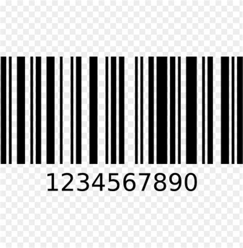 barcode png no background